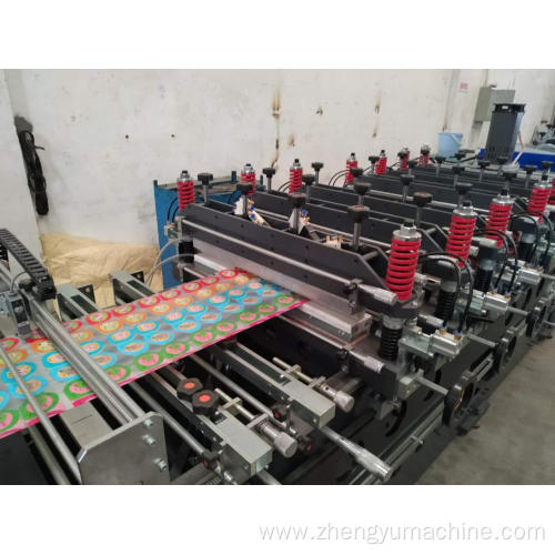 zipper stand up pouch making machine